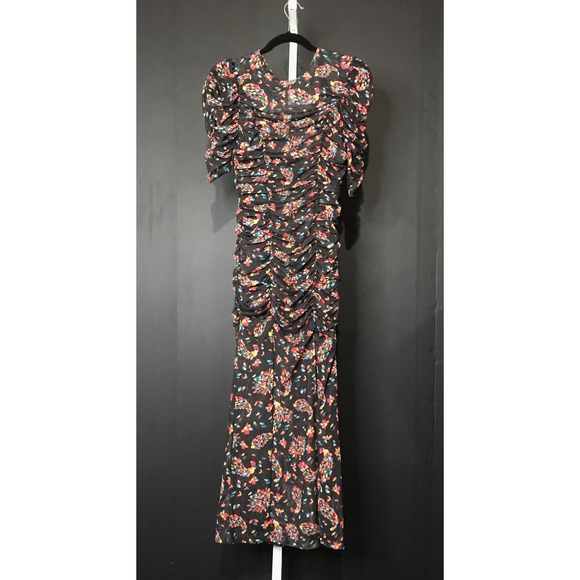 Free People Briella Midi Dress Twilight‎ Combo XS - Picture 4 of 9